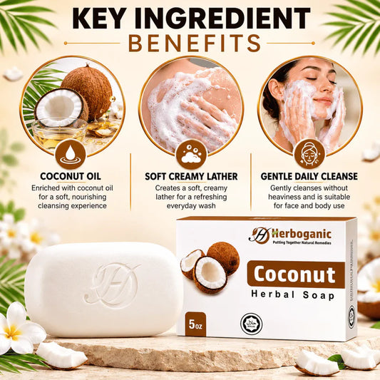 Coconut Herbal Soap