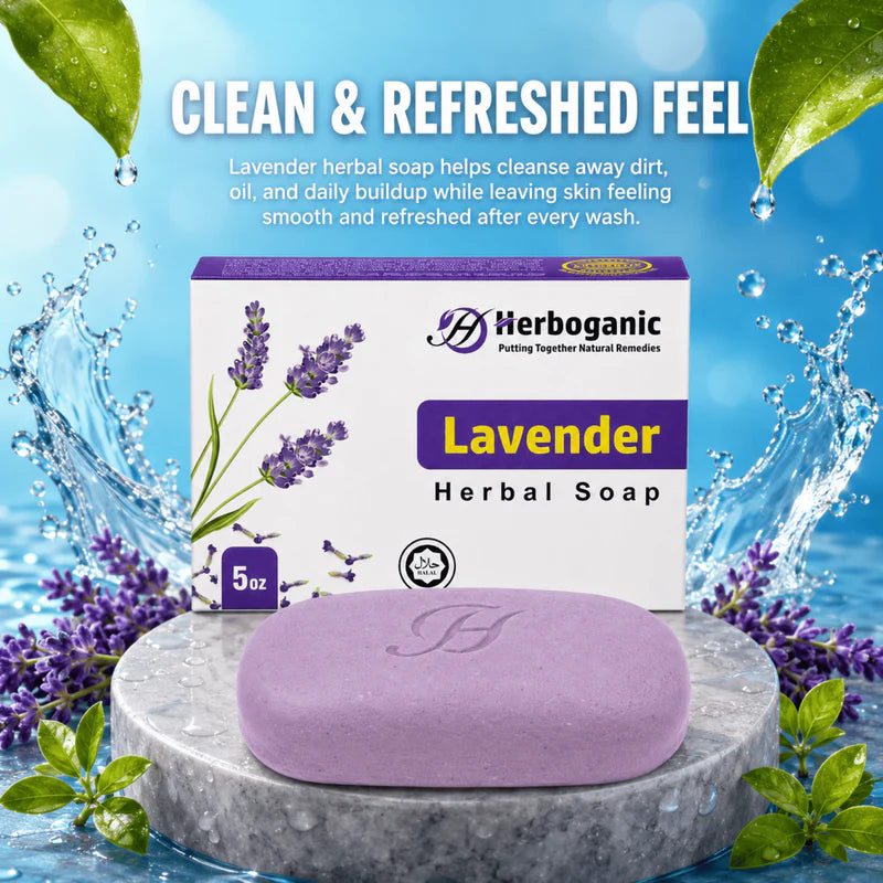 Lavender Herbal Soap