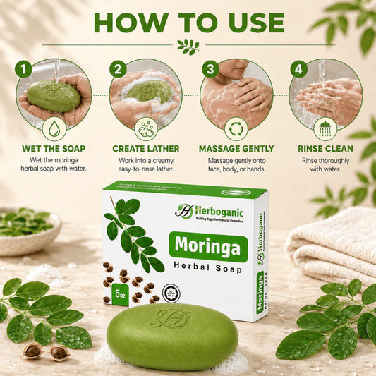Moringa Herbal Soap