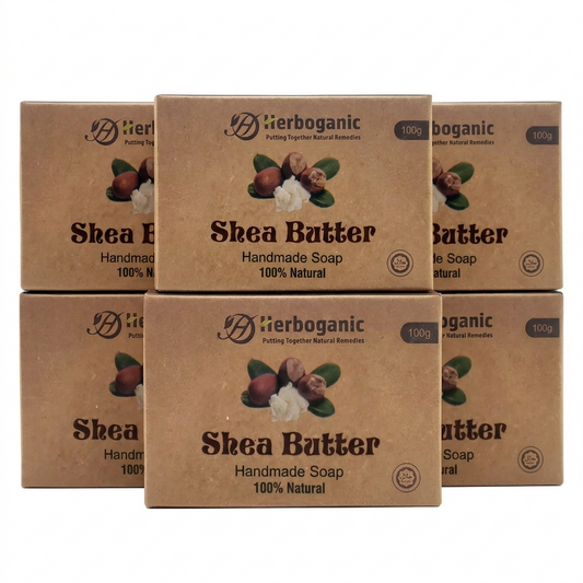 Shea Butter Handmade Soap - Pack of 6