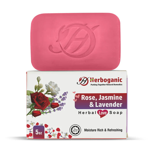 Rose, Jasmine & Lavender Herbal Soap