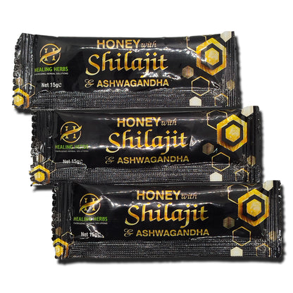 Shilajit & Ashwagandha Honey