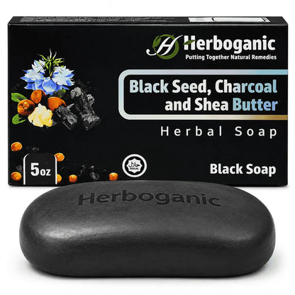 Black Seed, Charcoal & Shea Butter Herbal Soap