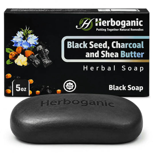 Black Seed, Charcoal & Shea Butter Herbal Soap