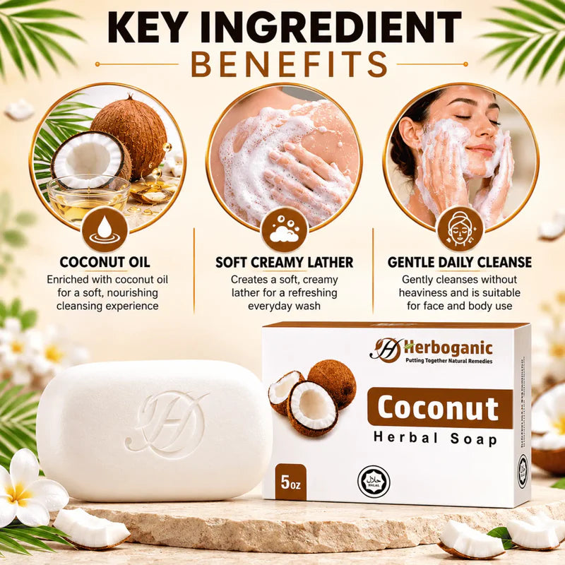 Coconut Herbal Soap