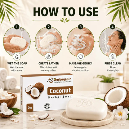 Coconut Herbal Soap