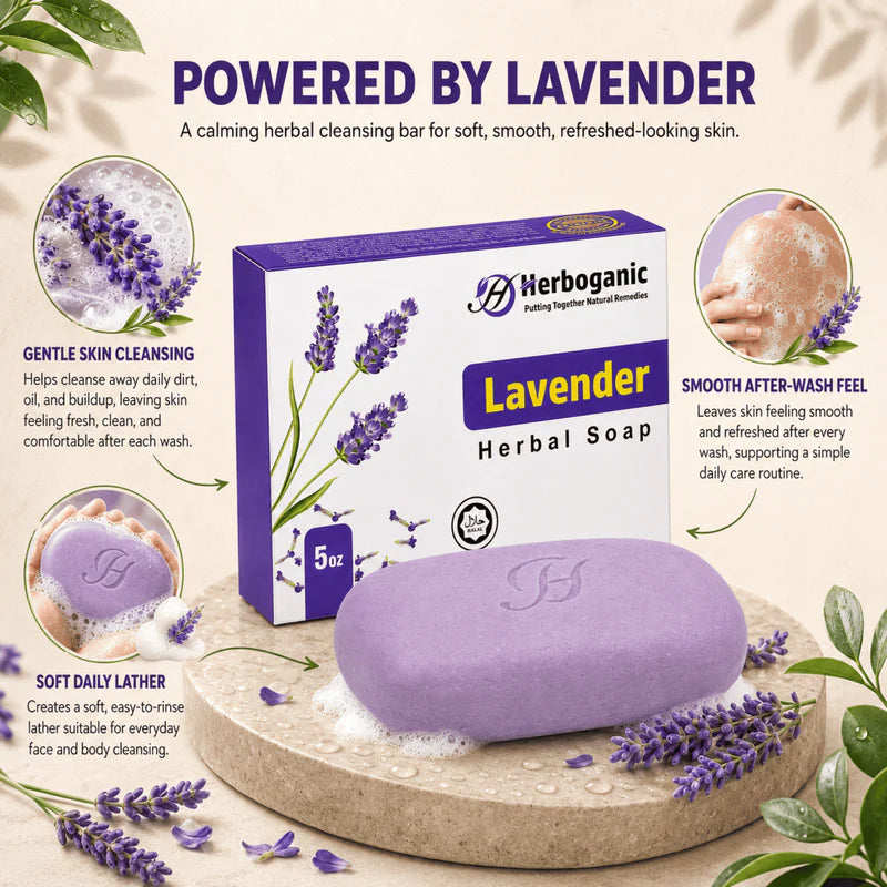 Lavender Herbal Soap