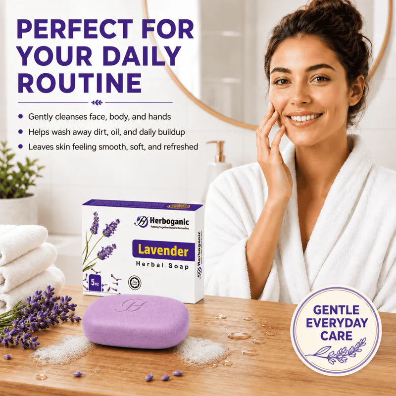 Lavender Herbal Soap