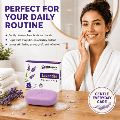 Lavender Herbal Soap