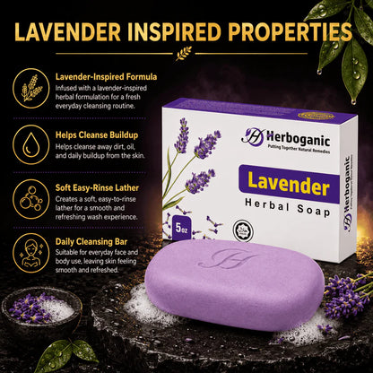 Lavender Herbal Soap