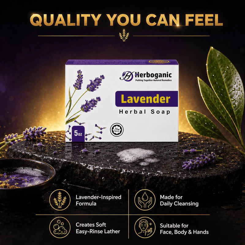 Lavender Herbal Soap