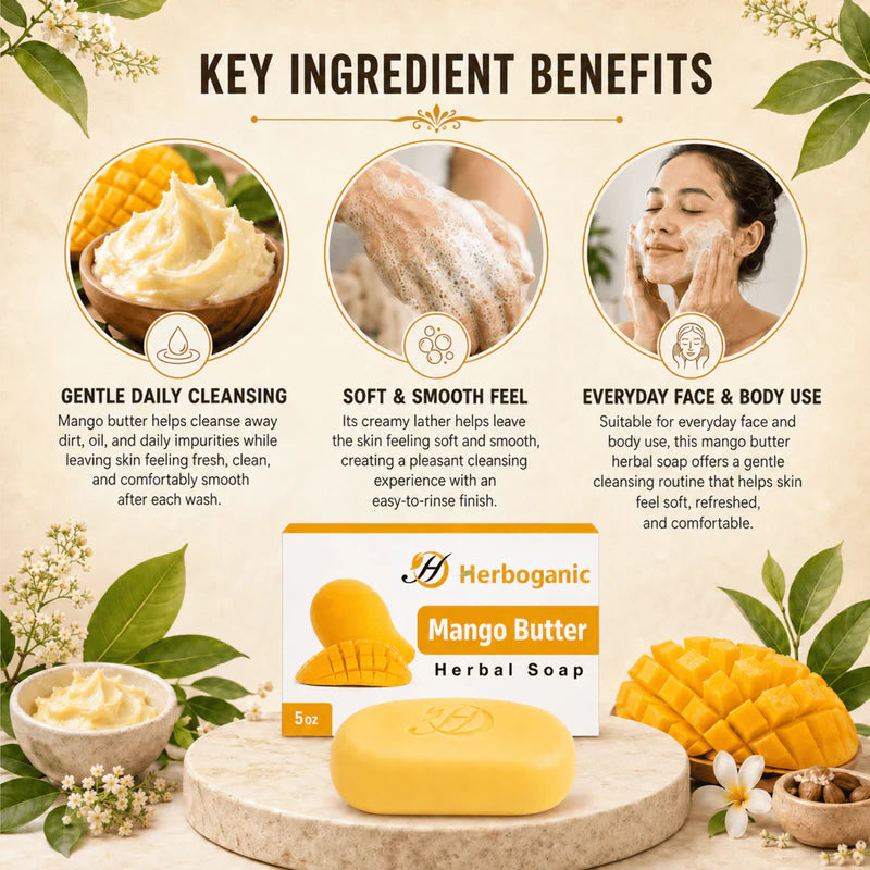 Mango Butter Herbal Soap