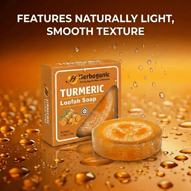 Turmeric Loofah Soap