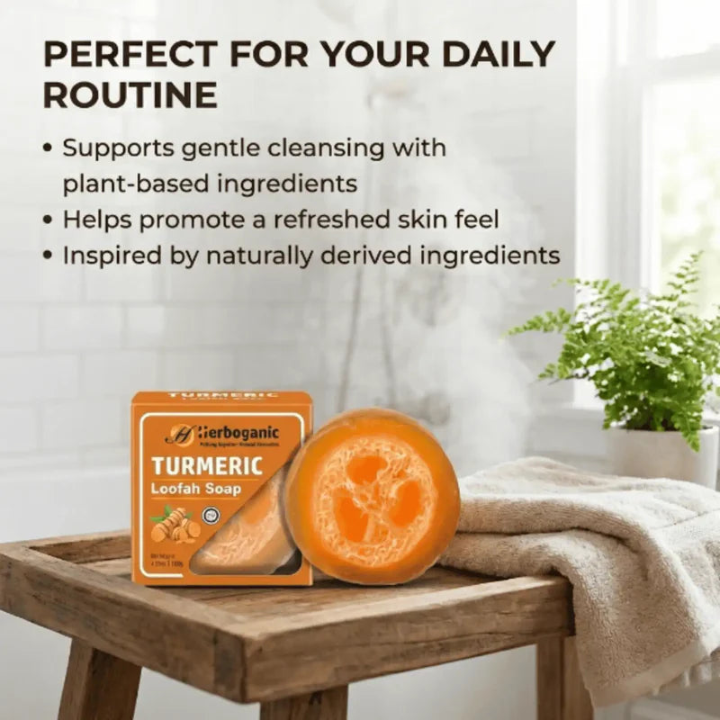 Turmeric Loofah Soap