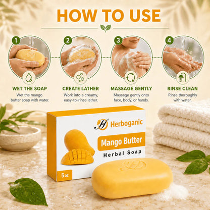 Mango Butter Herbal Soap