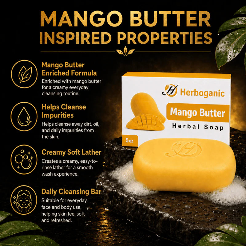 Mango Butter Herbal Soap