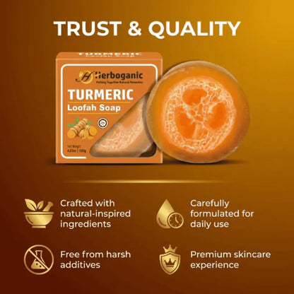 Turmeric Loofah Soap