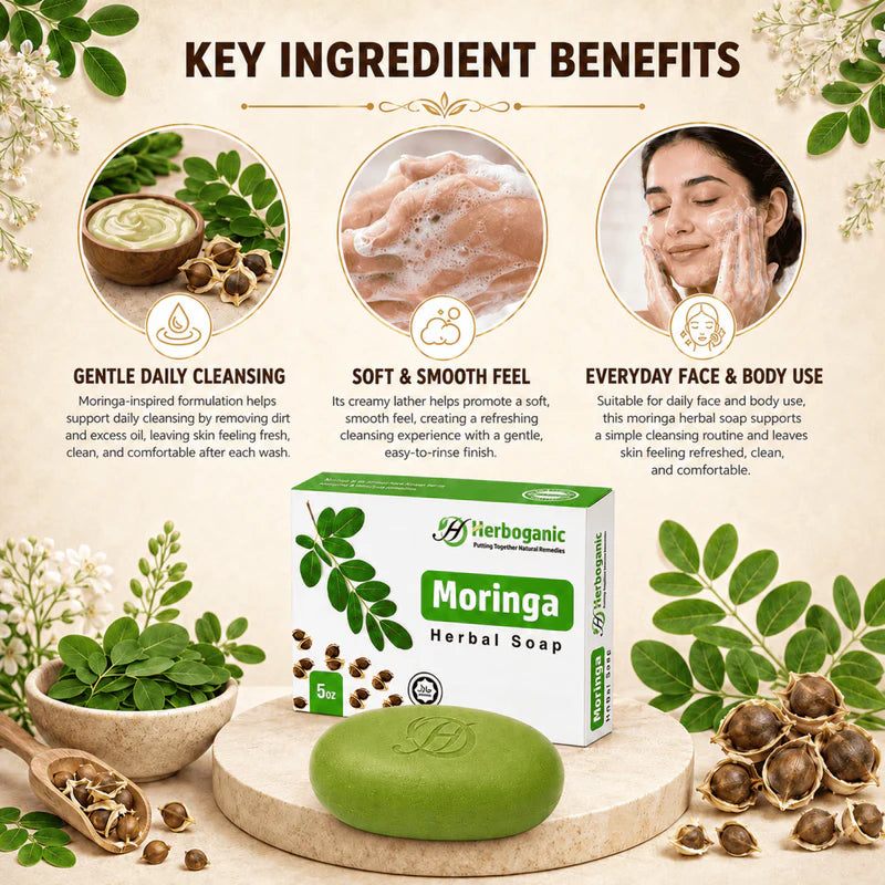 Moringa Herbal Soap