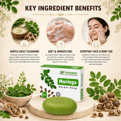 Moringa Herbal Soap