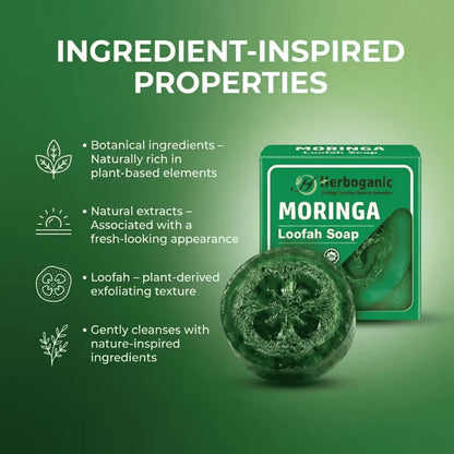 Moringa Loofah Soap