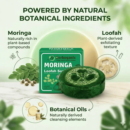 Moringa Loofah Soap