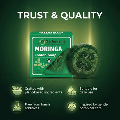 Moringa Loofah Soap