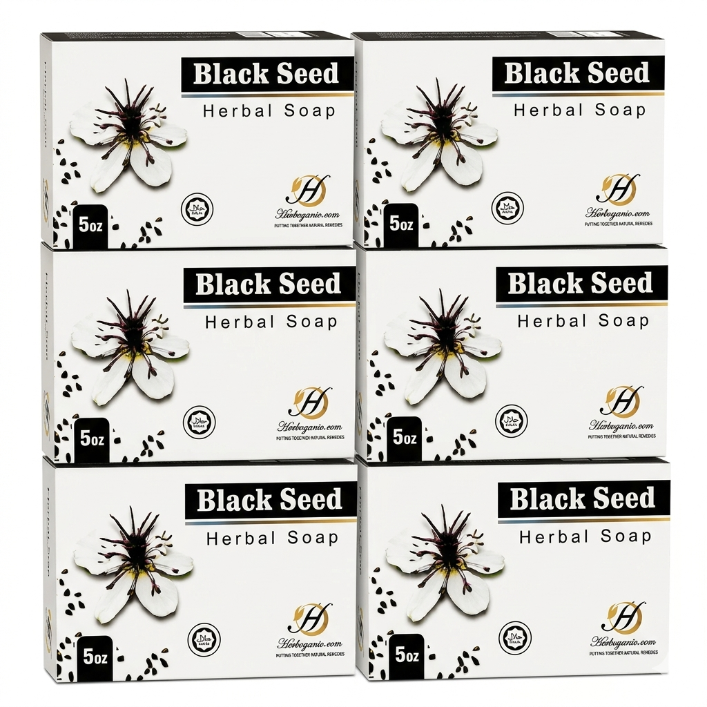 Blackseed Herbal Soap - Pack of 6