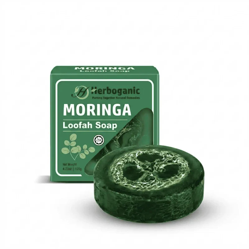 Moringa Loofah Soap - Pack of 6