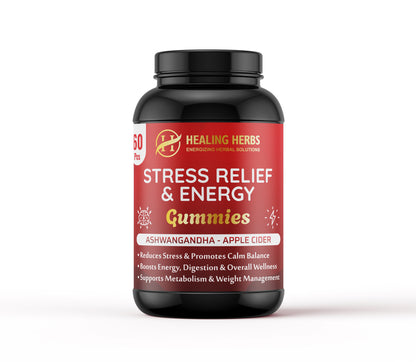 Stress Relief & Energy Gummies