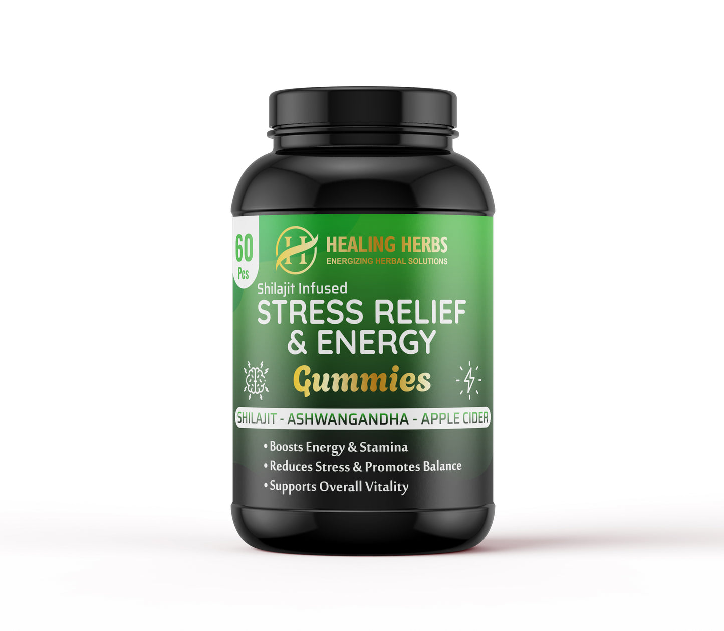 Stress Relief & Energy Gummies With Shilajit