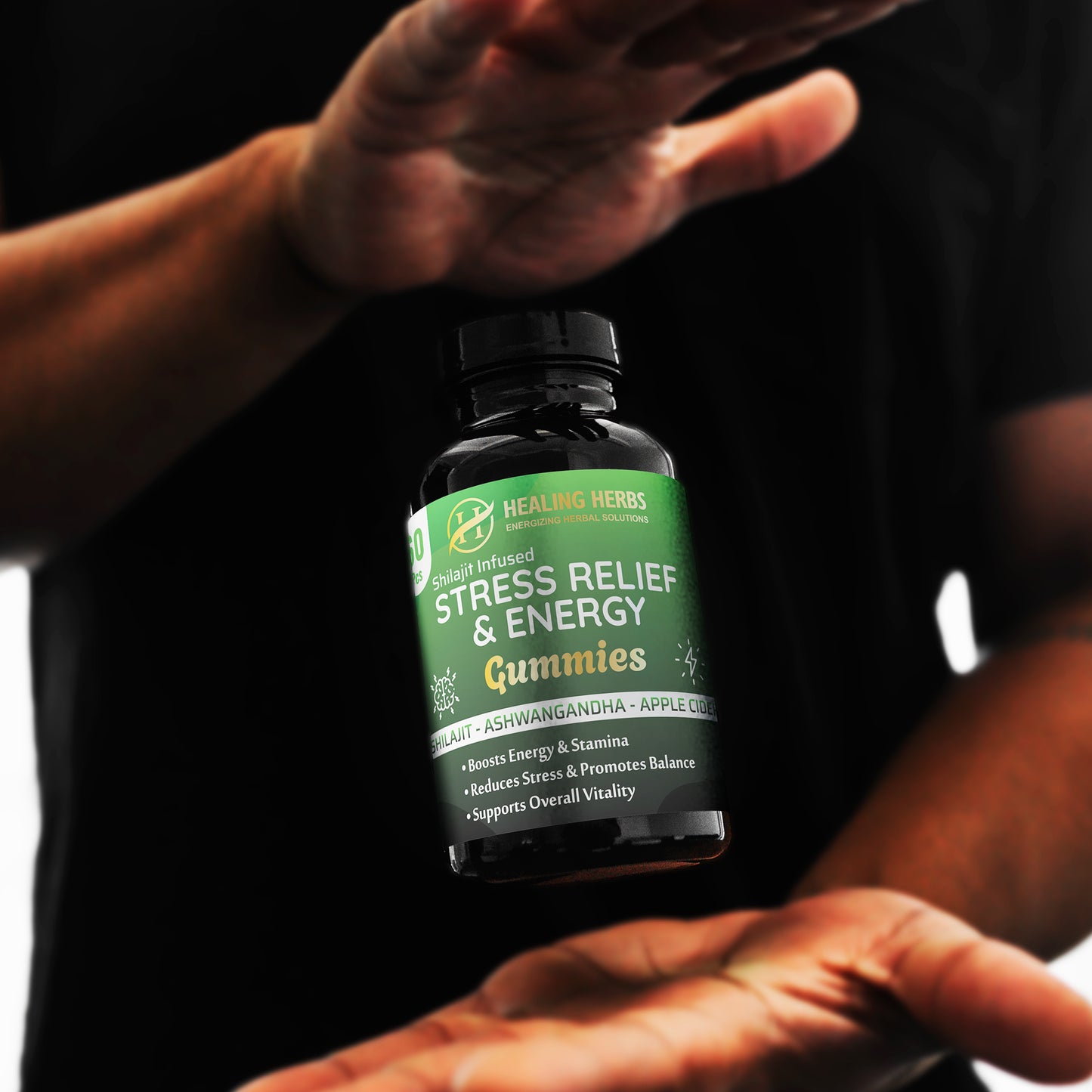 Stress Relief & Energy Gummies With Shilajit