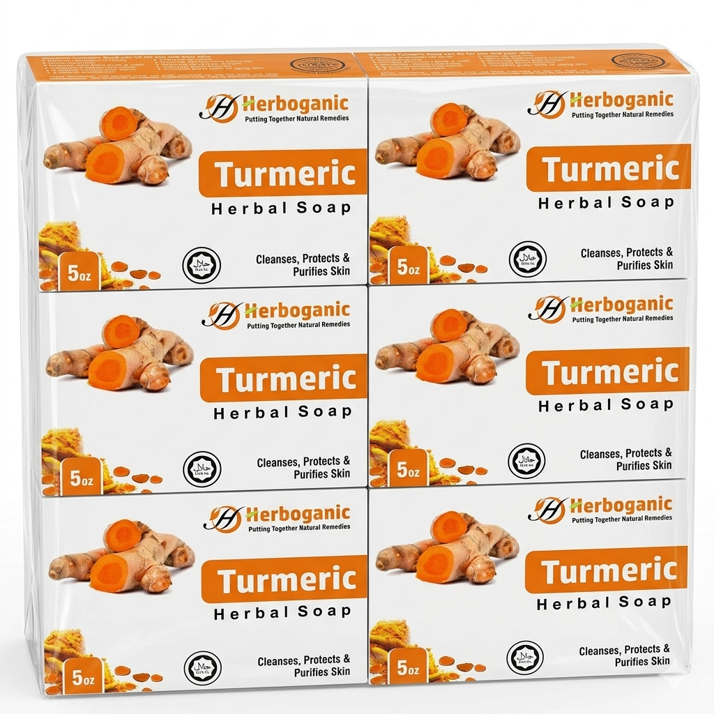Turmeric Soap - Pack of 6