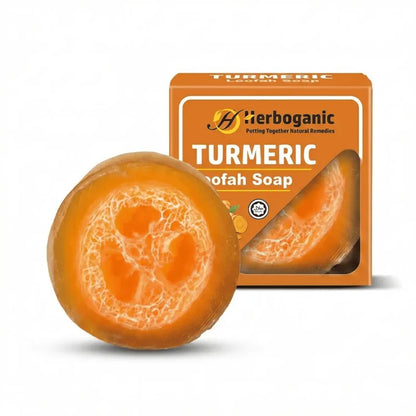 Turmeric Loofah Soap - Pack of 6