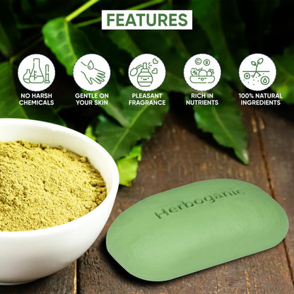 Neem, Rosemary & Turmeric Herbal Soap